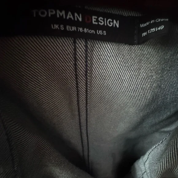 Topman Design indigo Jumpsuit - Picture 9 of 9